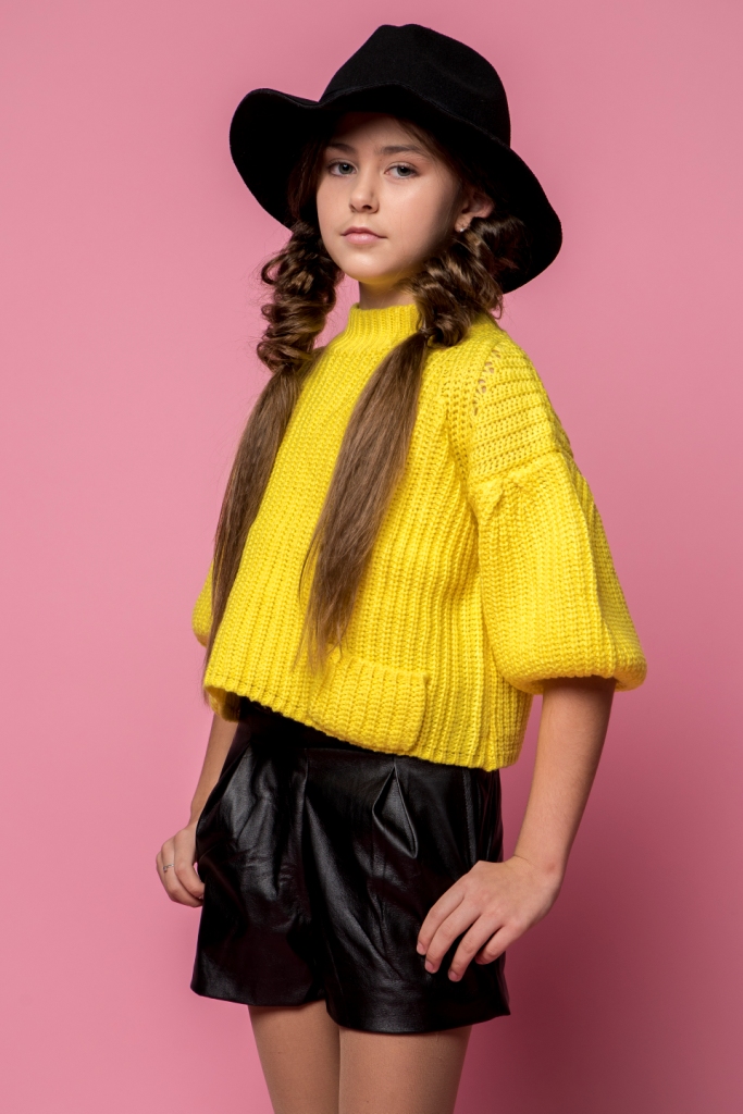 Вероника Куристова - аккредитованная модель для участия в подиумных показах на Междунродной Детской Неделе моды